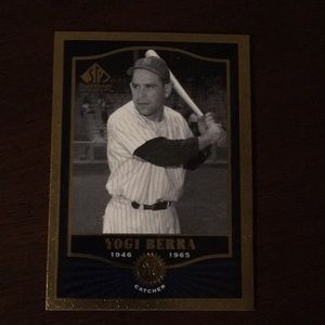 Yogi Berra baseball card